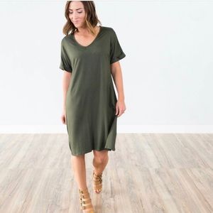Olive dress
